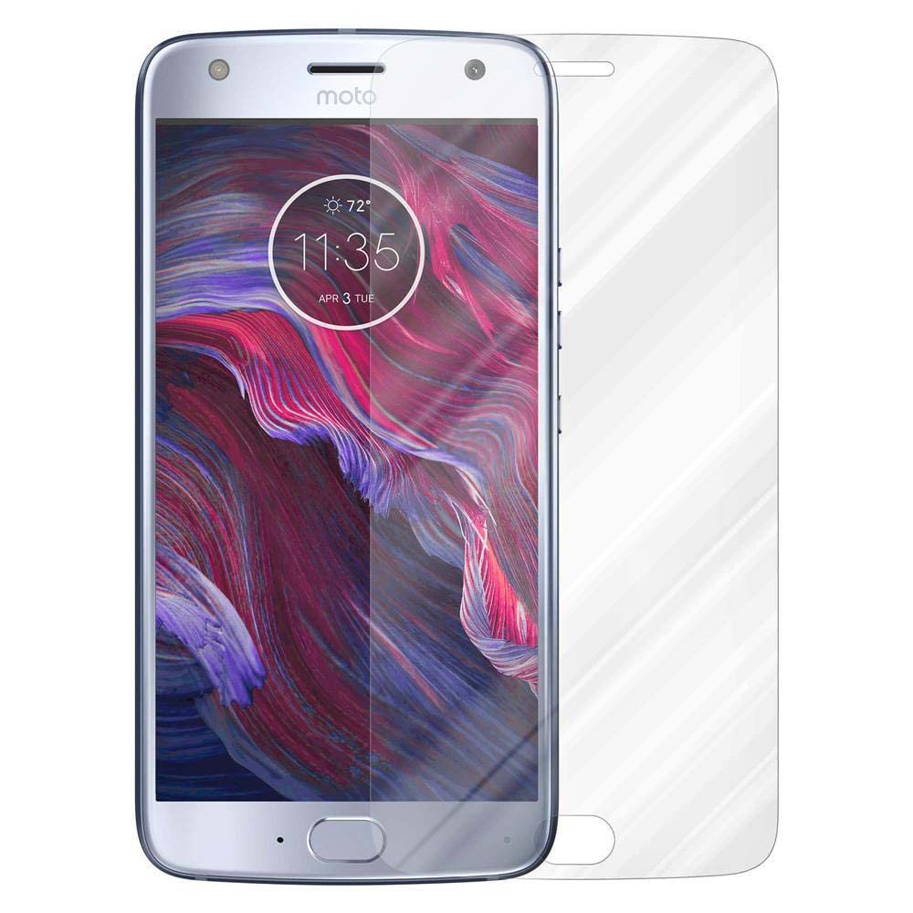Cadorabo Verre Trempé Compatible Avec Motorola Moto X4 En Haute Transparent - Verre De Protection D'écran Trempé (Tempered) En Dureté 9H Avec 3D Touch