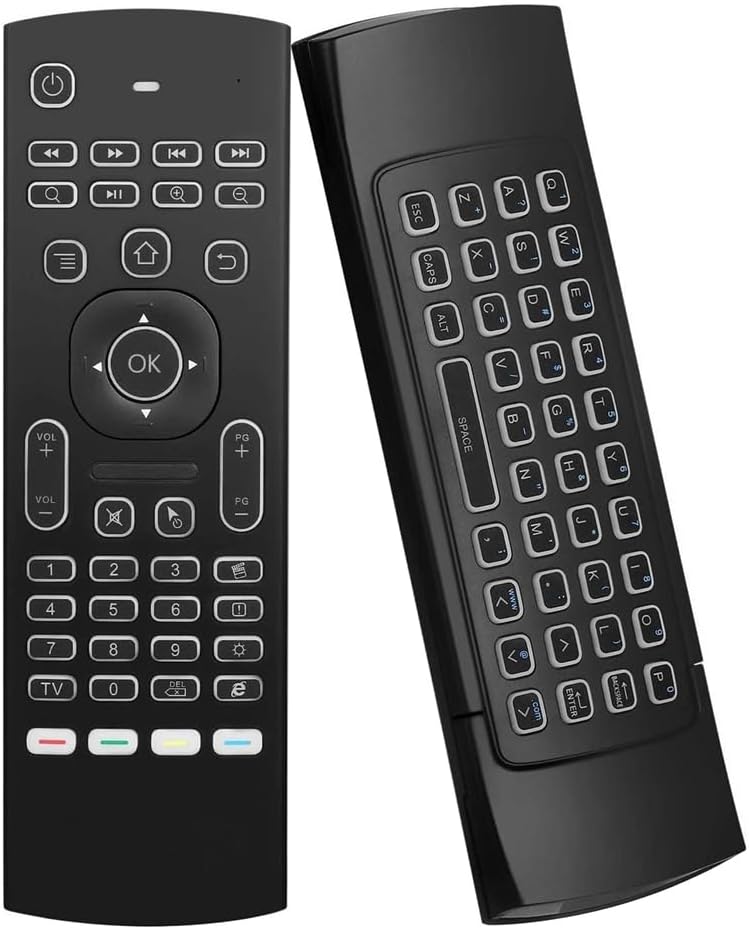 MX3 Air Mouse Wireless Keyboard Backlit Smart Remote Control 2.4G for Tx3 H96 Android TV Box
