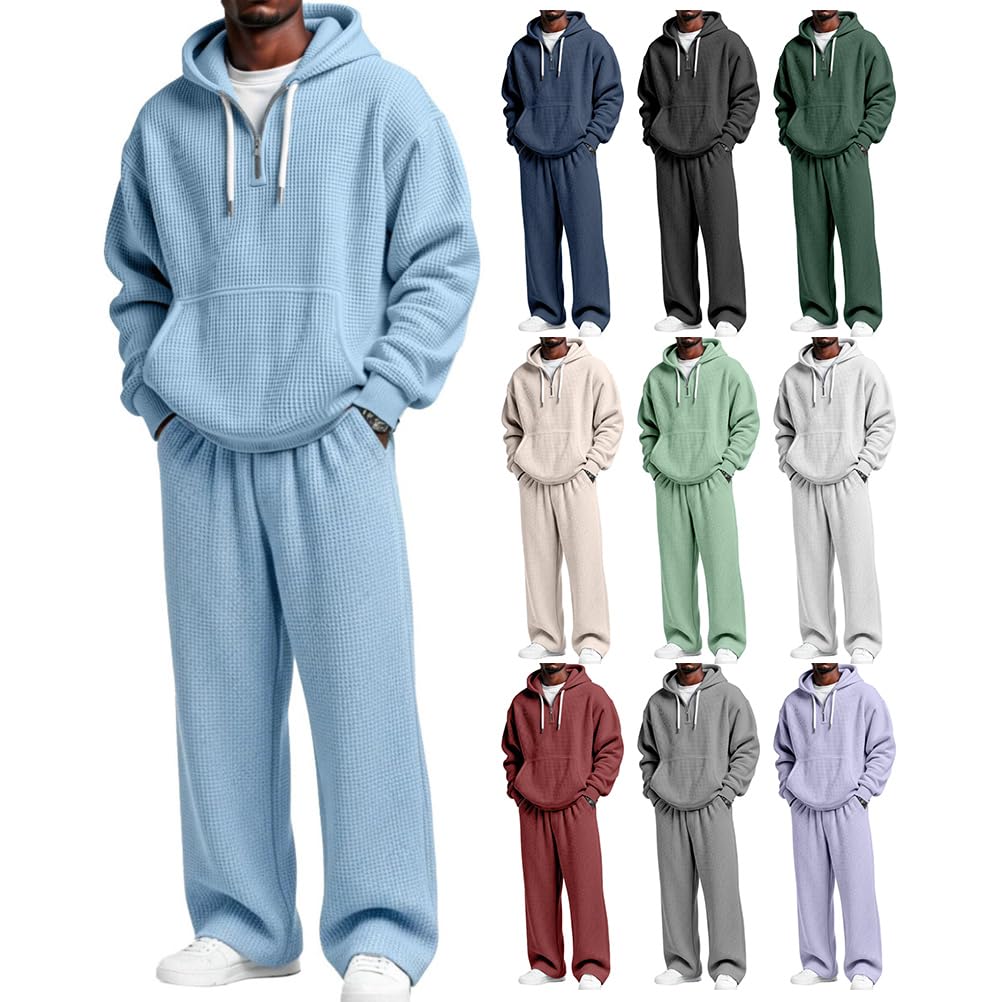 Tuta Uomo Completa Cappuccio Y2K Sportiva Tute