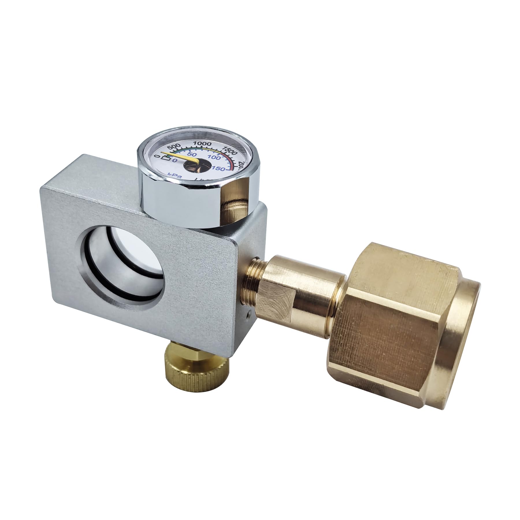 DRYHTEN Estación de llenado de agua de soda, dióxido de carbono, cilindro rosa, con adaptador de recarga para botella de CO2 DUO Terra ART Gaia Quick Connect