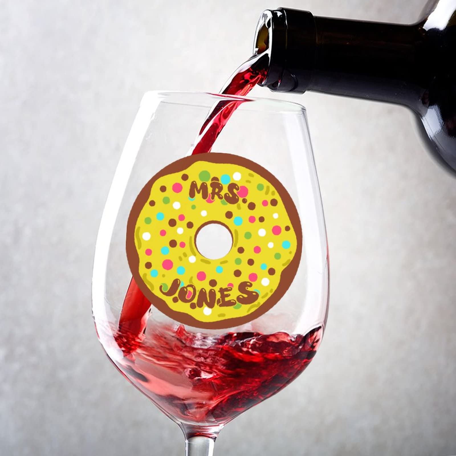 Verres à vin rouge de Noël personnalisables, coffret cadeau idéal pour les fêtes