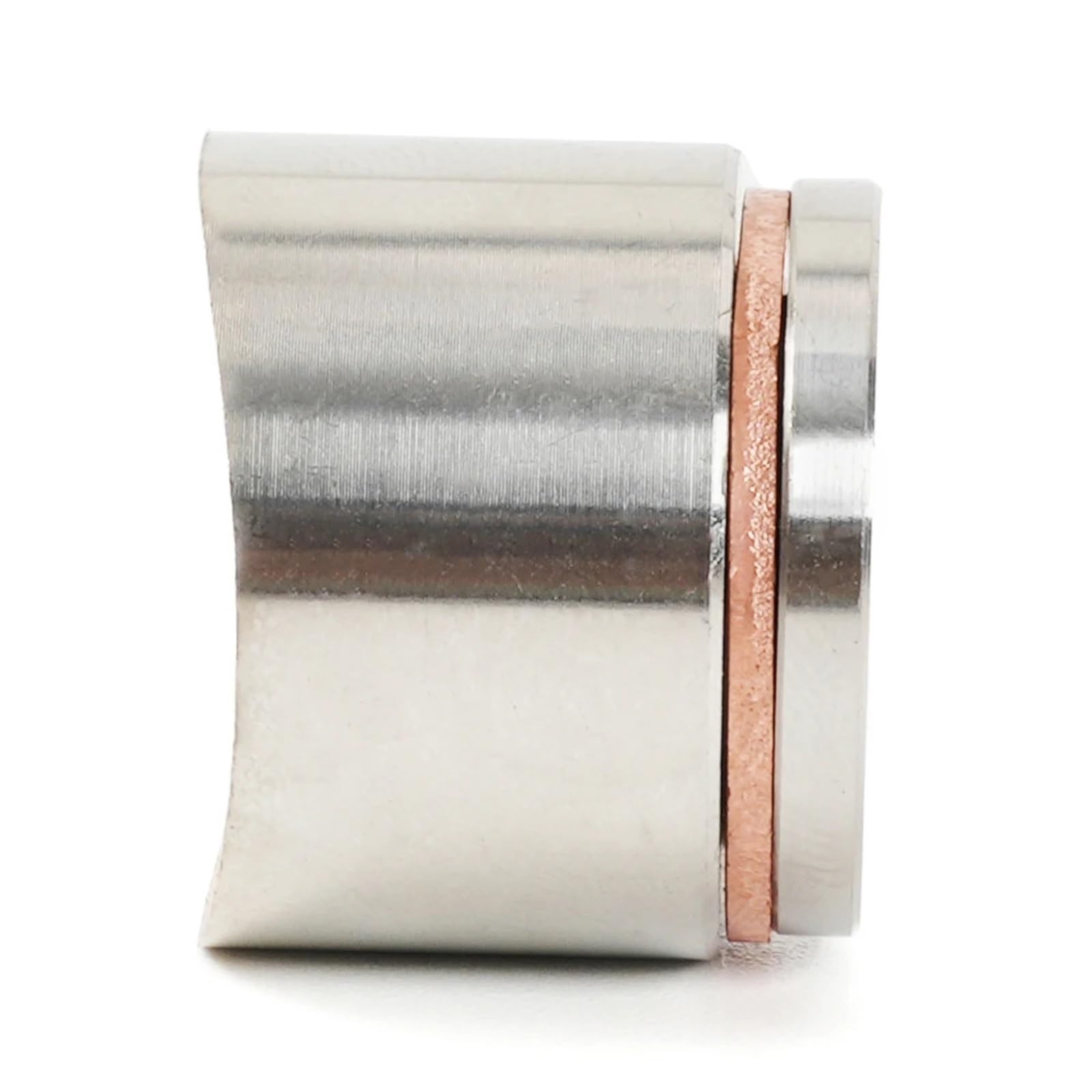 M18 x 1,5 O2-Sauerstoffsensor-Spundstopfen-Montagestopfen- und Stopfen-Adapter aus Edelstahl mit flacher oder Lambdasonde Adapter(Flat Style)