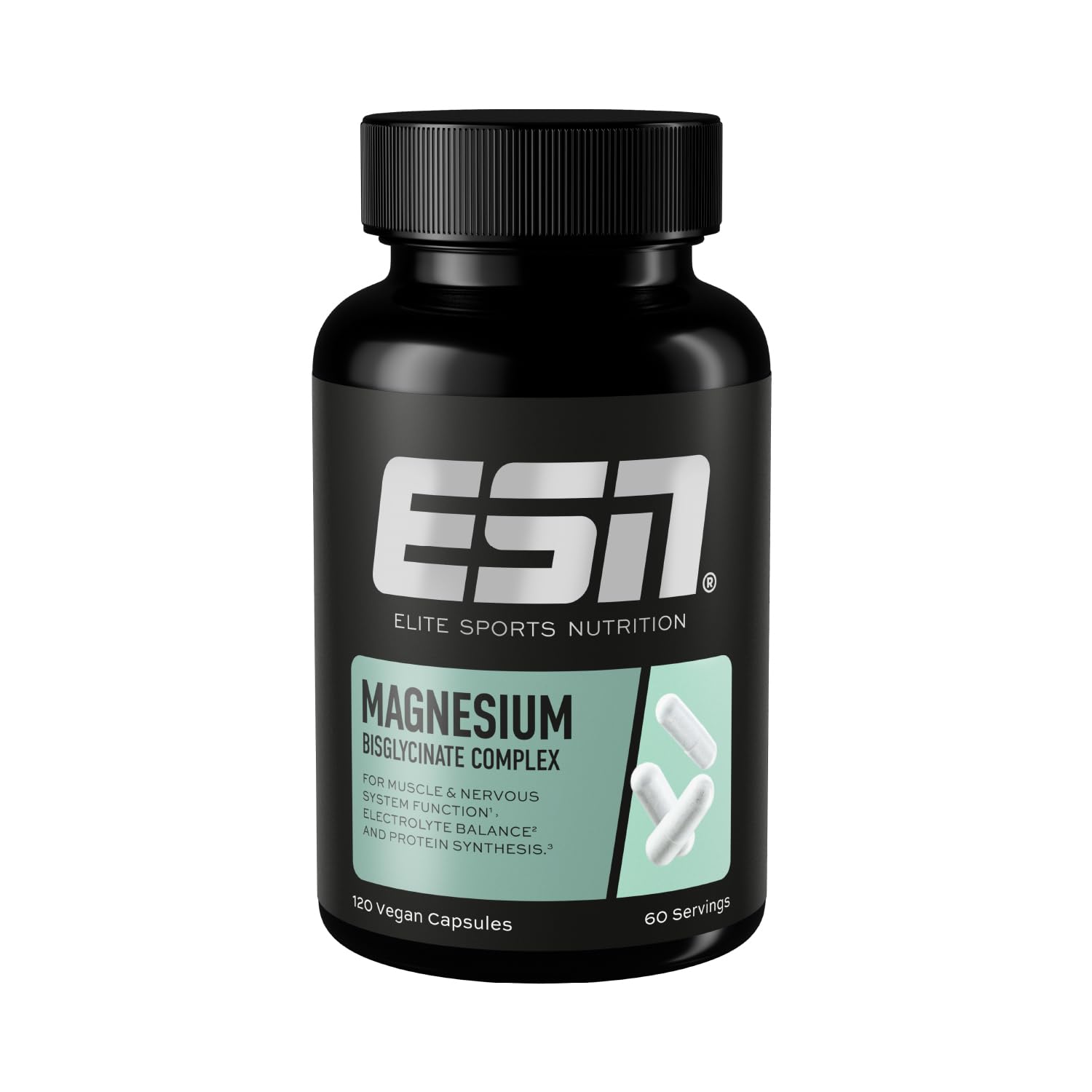 ESN Magnesium Bisglycinat Caps, 120 Kapseln
