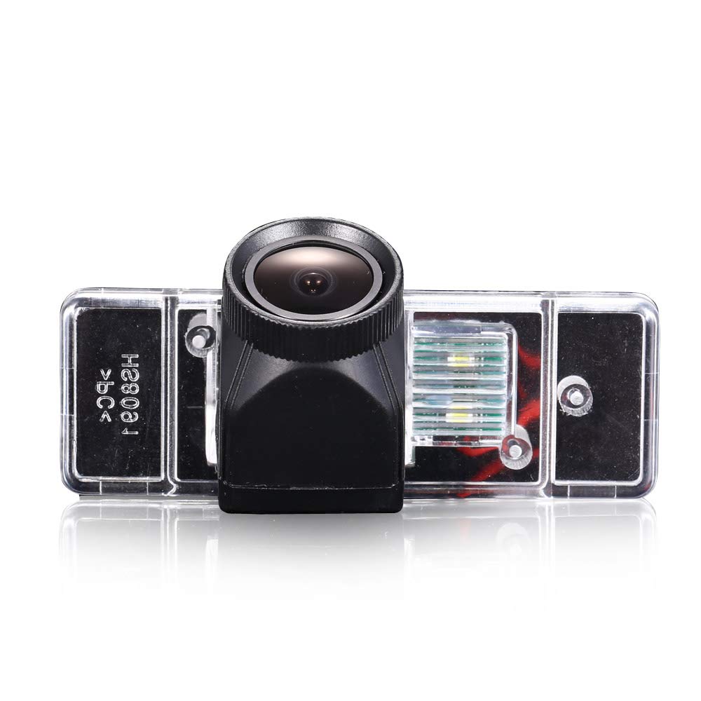 Nowy obiektyw 20 mm HD kolor wodoodporny noktowizor oświetlenie tablicy rejestracyjnej samochodu kamera cofania do Nissan Sunny Qashqai x-trail geniss dualis Citroen C2 C3 C4