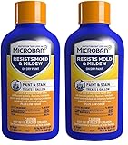 MICROBAN 1.5 oz. Fungicidal Paint Additive – Resists Mold & Mildew (Pack of 2)