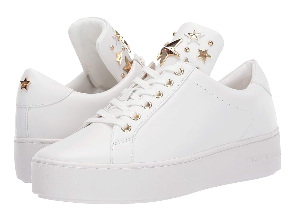 

MICHAEL Michael Kors Mindy Lace-Up (Optic White 1) Women's Shoes