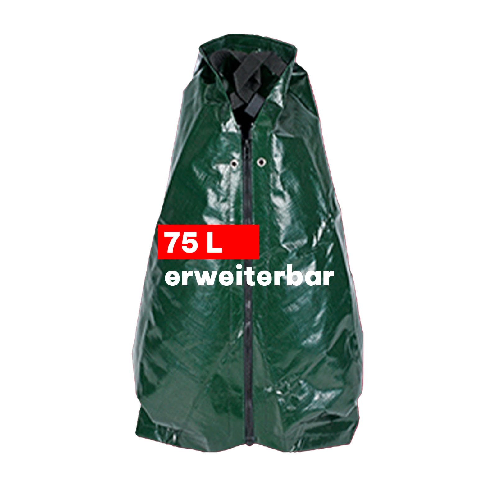 NOOR Bewässerungssack FROGBAG - 75 L Bewässerungsbeutel | robuster Wassersack 90x52x84 cm - Baumbeutel aus reißfestem PE-Gewebe 200 g/m² - langzeit Tröpfchenbewässerung für Bäume
