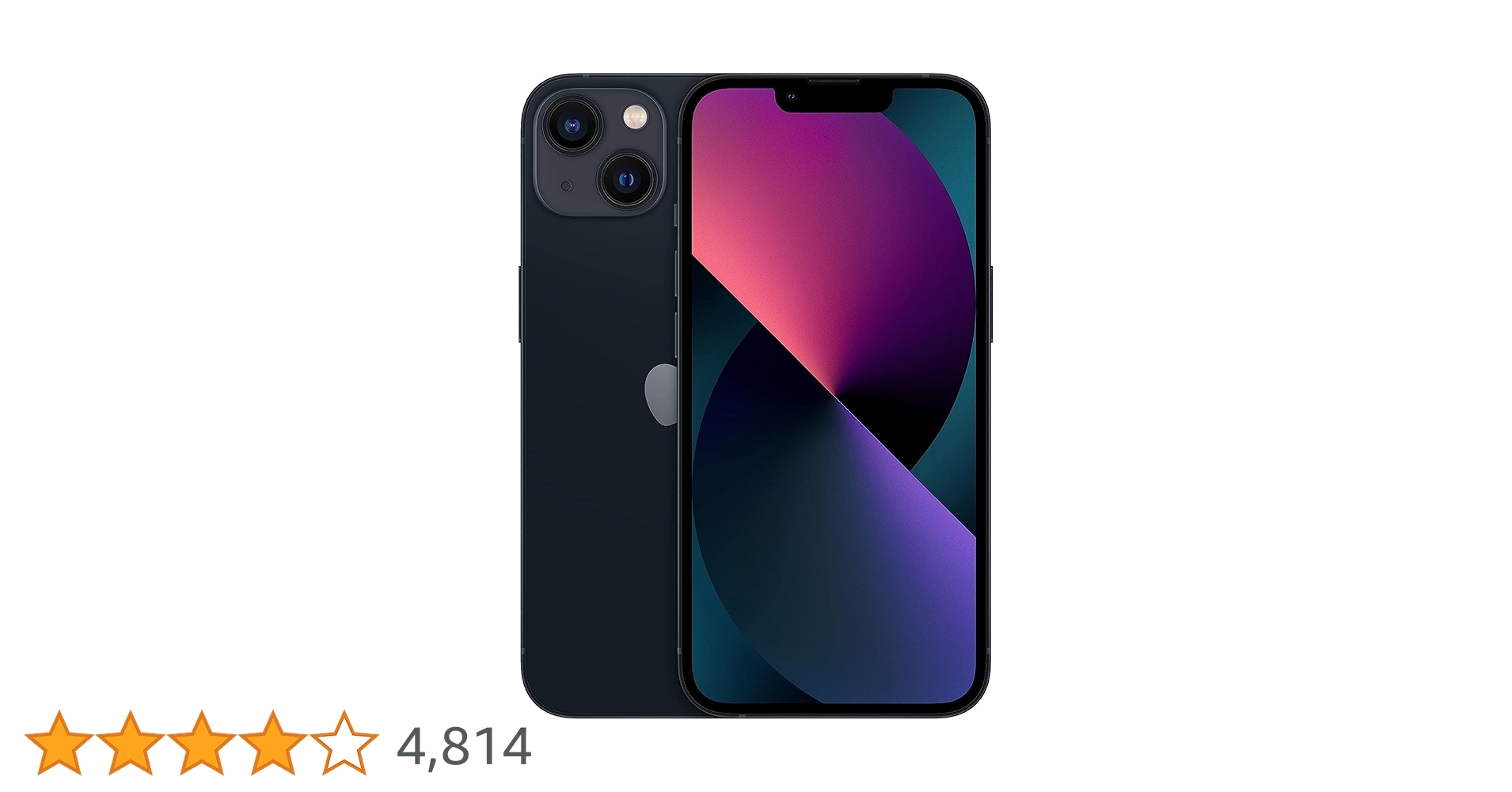 iPhone13 128g ミッドナイト iPhone 13, 128GB, Midnight - Unlocked (Renewed Premium) : Amazon