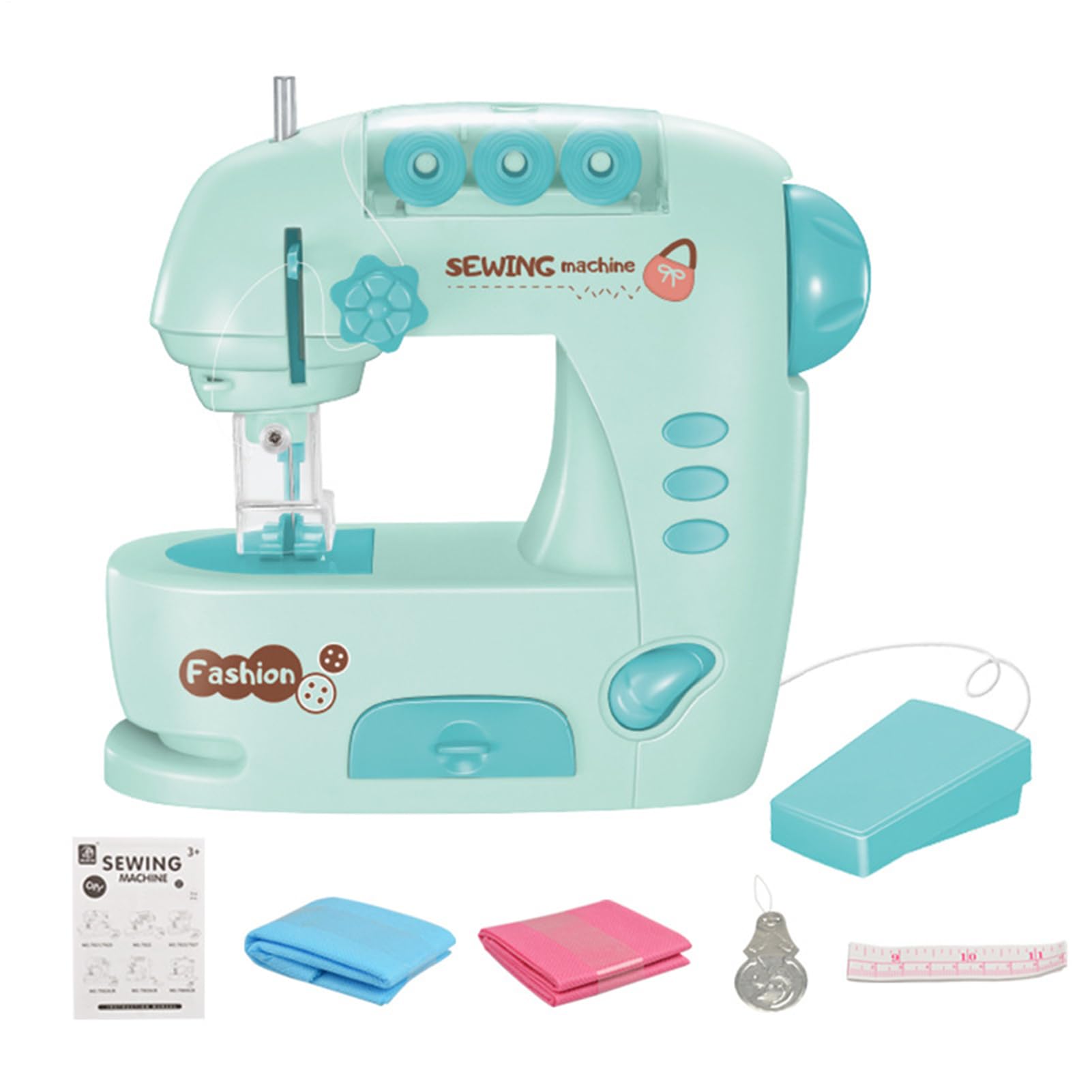 Intelligent Sewing Machine Toys - 3+ Years Sewing Kit for Kidds, Educational Craft Toy | Creative Learning with Accessories, Classroom, Home, Birthday, Gift, Playtime
