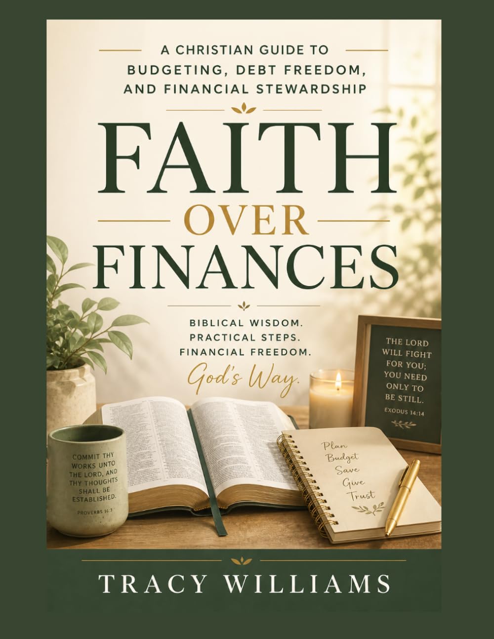 Faith Over Finances Workbook: A Christian Financial Transformation Workbook for Budgeting, Debt Freedom, Savings Goals, and Biblical Stewardship (Christian Help Workbooks)