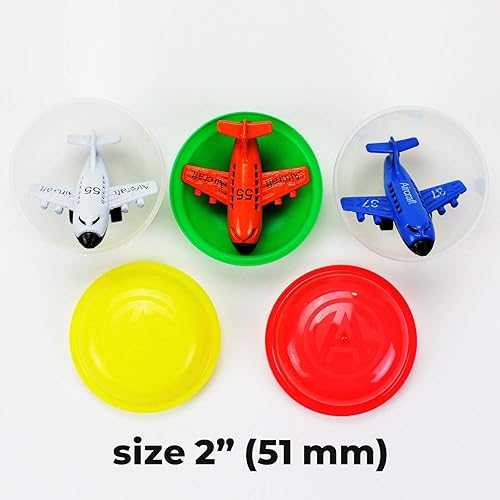 Miniatura 3 de Cápsulas para máquina expendedora  Cápsulas vacías de plástico transparente de bellota helada de 2 pulgadas  Colores surtidos  Tiny Surprise Kids