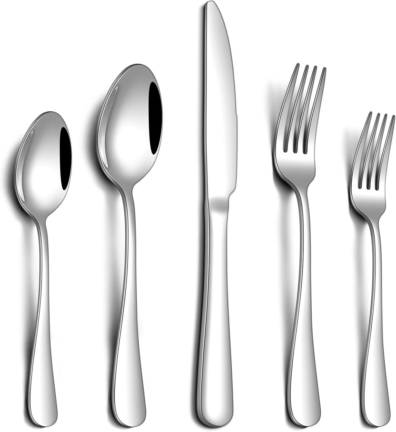 PHILIPALA 20 Piece Silverware Set โ Food Grade