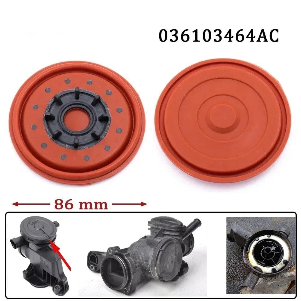 Auto-Zylinderköpfe Ölentlüftungs-Wasserabscheidermembran 036 103 464 AC Für Seat Für VW Für Golf Für Skoda 036103464AC 036103464 036103464AH Ventildeckel Zylinderkopfhaube(5 PCS)