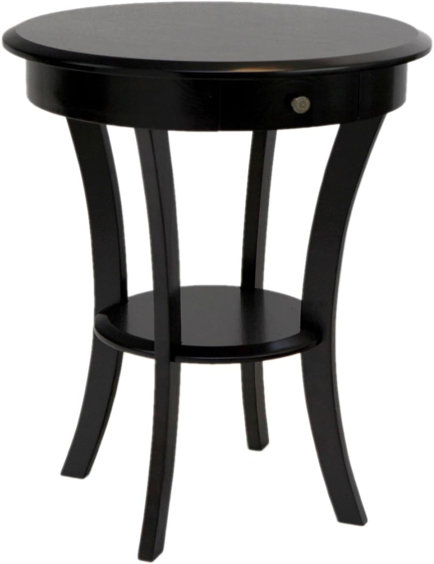 Frenchi Furniture Table, mahogany, 20.5"D x 20.5"W x 26.8"H.