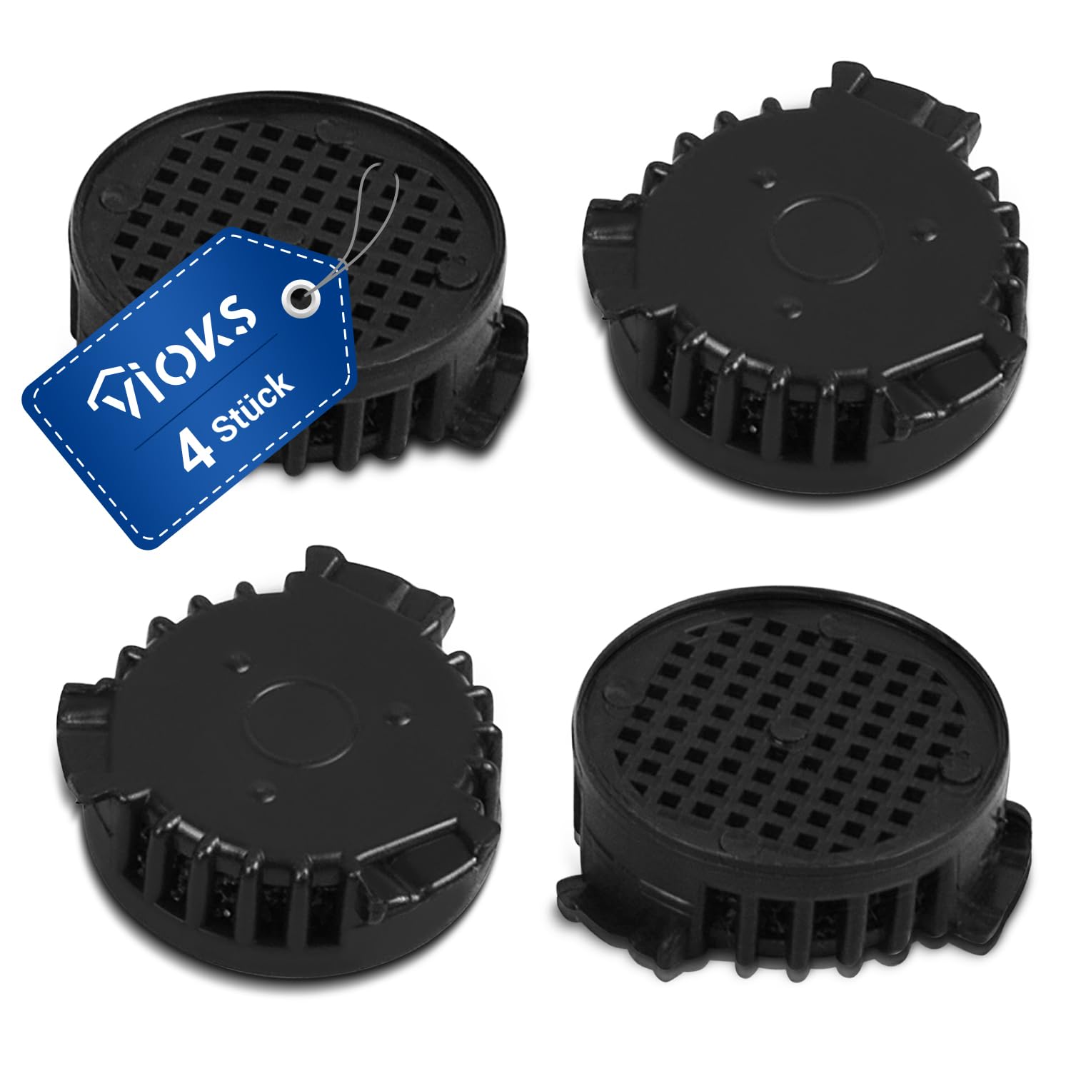 VIOKS Lot de 2 filtres à charbon actif pour réfrigérateur Liebhеrr Fresh Air Filter 9096342 9882471 - 45 mm de diamètre - Filtre à charbon actif Liebhеrr et pièces de rechange pour réfrigérateur