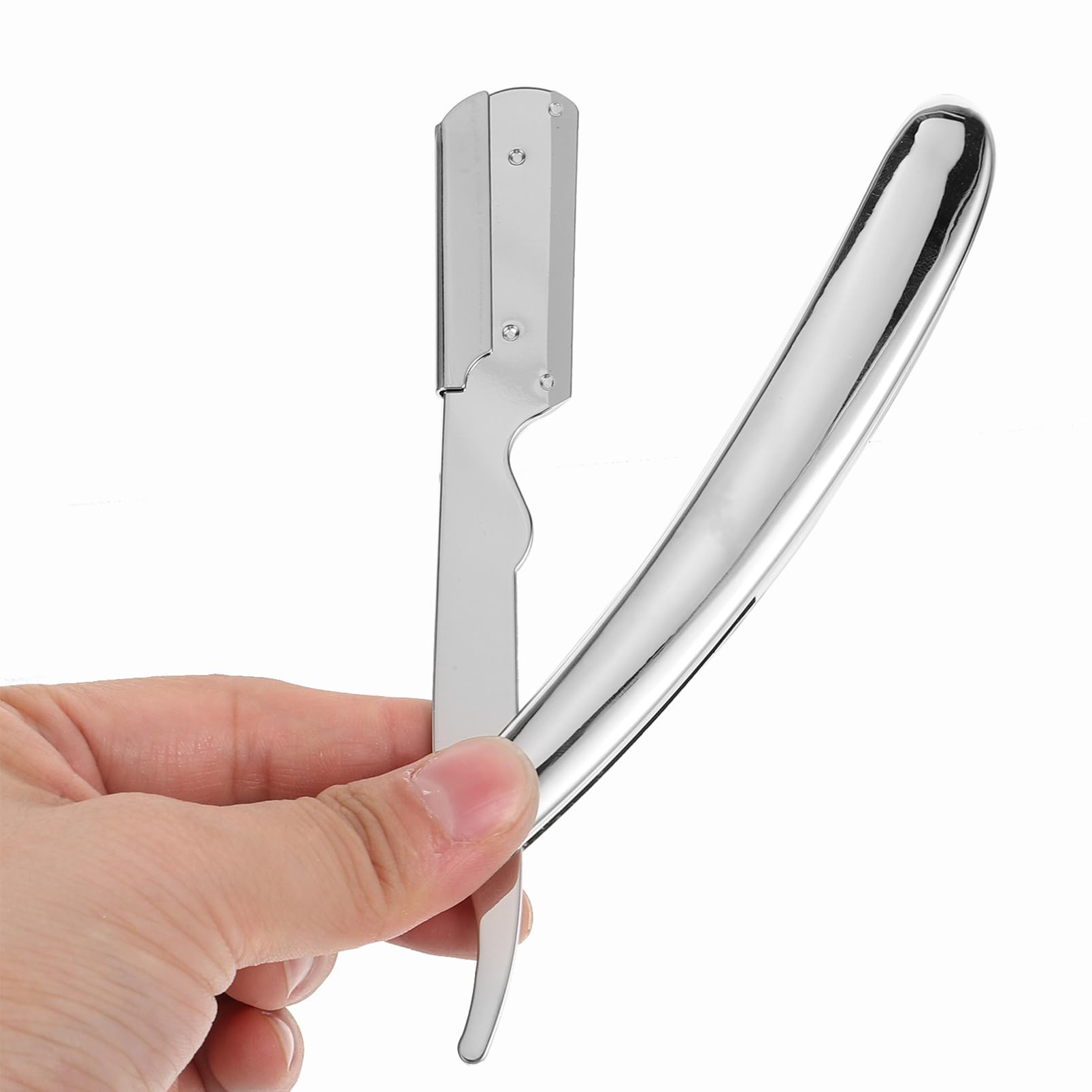 5St Klingen Friseurklinge Haarschneider für Männer kahl Clipper Trimmer Rasierzubehör friseur rasierer halter Männer Rasiermesser Versorgung Rasierhalter für Herren Überzug Beavorty
