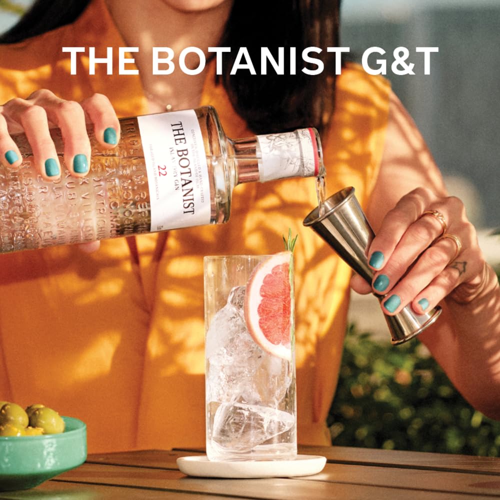 THE BOTANIST - Ginebra, Islay Dry Gin 22, 46% Volumen de Alcohol, 70 cl