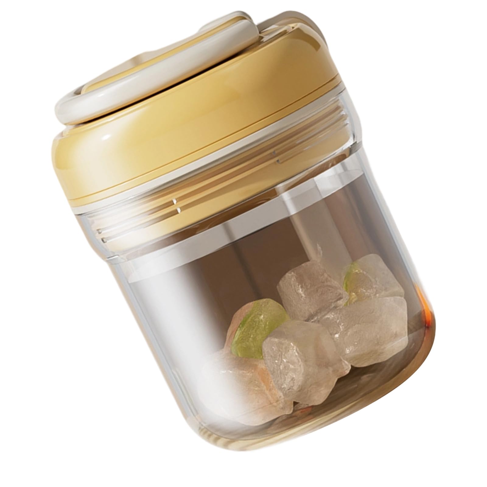 hogtnd Innovative Ice Maker and Beverage Container for Picnics and Camping Press Ice Machine Cup