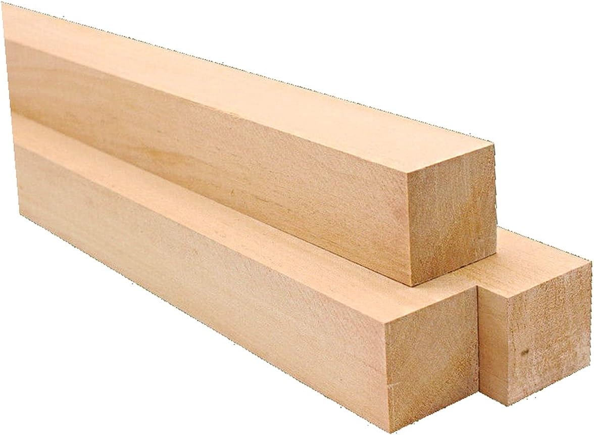 New American Basswood Turning Blank Carving/Whittling Wood