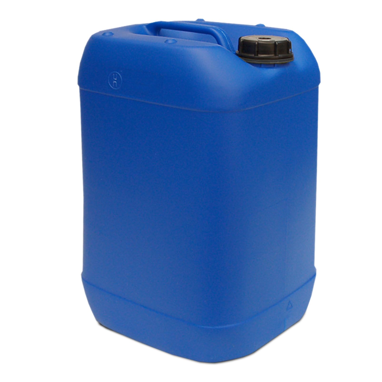 plasteo 20 Liter Getränke Wasserkanister mit 1 Hahn und Schraubdeckel (DIN 61), Blau