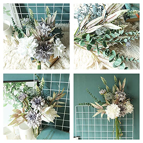 Fleur artificielle durable pour décorations intérieures de table sans entretien - 8
