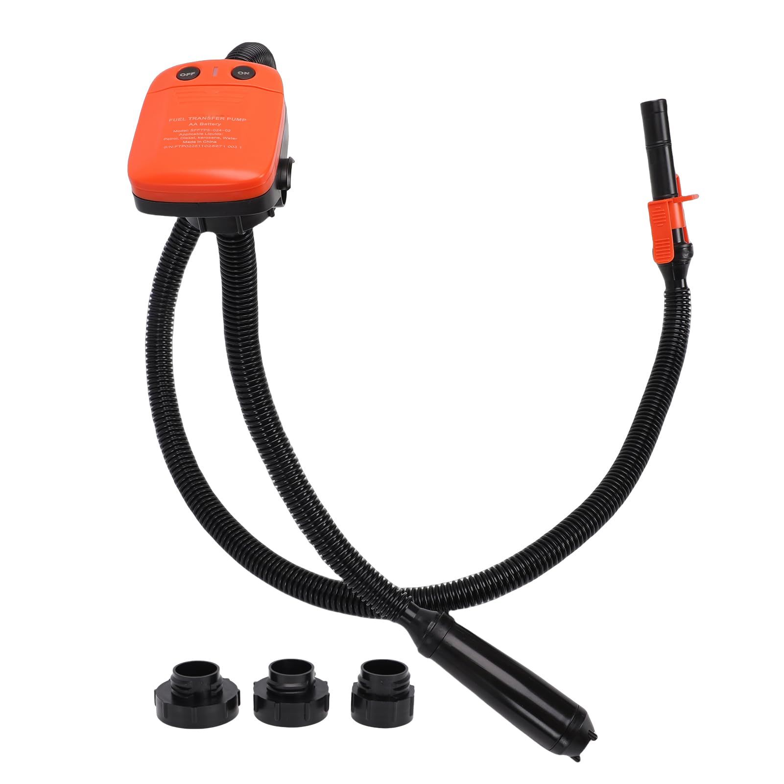 Duokon Pompa Elettrica per Trasferimento Carburante, Pompa Portatile per