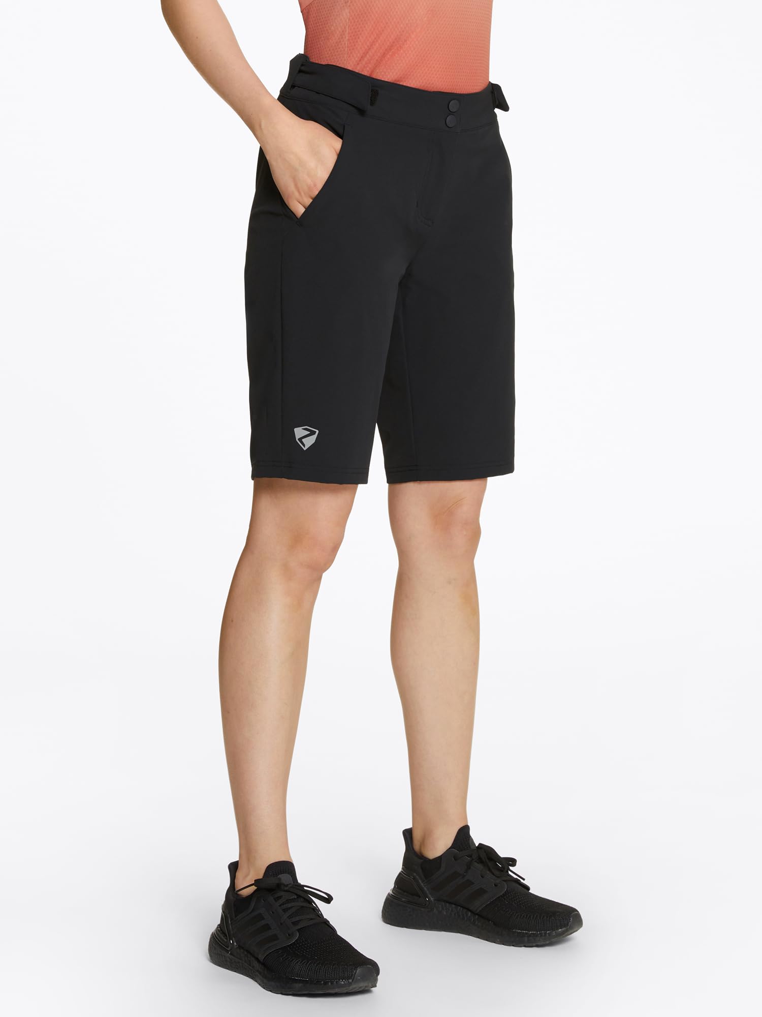 Ziener Nilsa - Short de Plein air, de Cyclisme, de randonnée - Respirant, séchage Rapide, élastique - Short de Plein air, de Cyclisme, de randonnée - Respirant, séchage Rapide, élastique - Femme