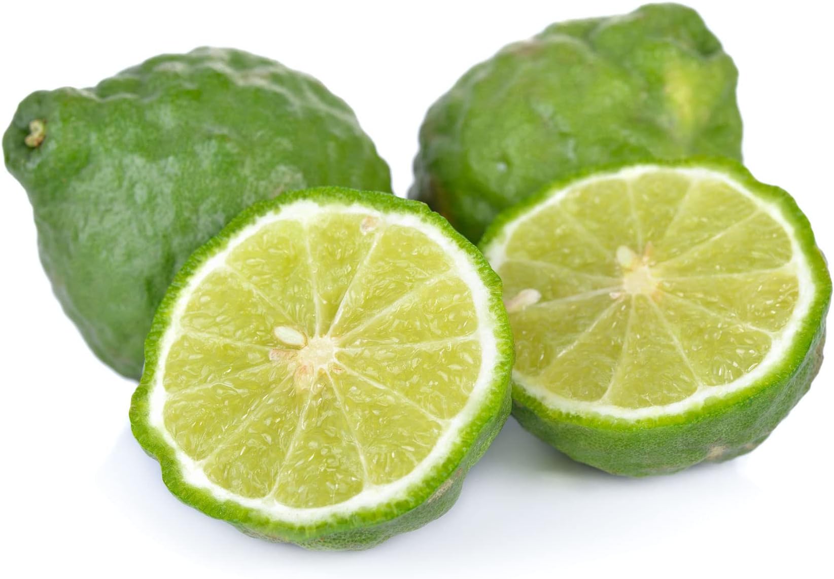 Kaffir lime X3 - makrut fruit - Exotic fruit - Fresh from Indonesia