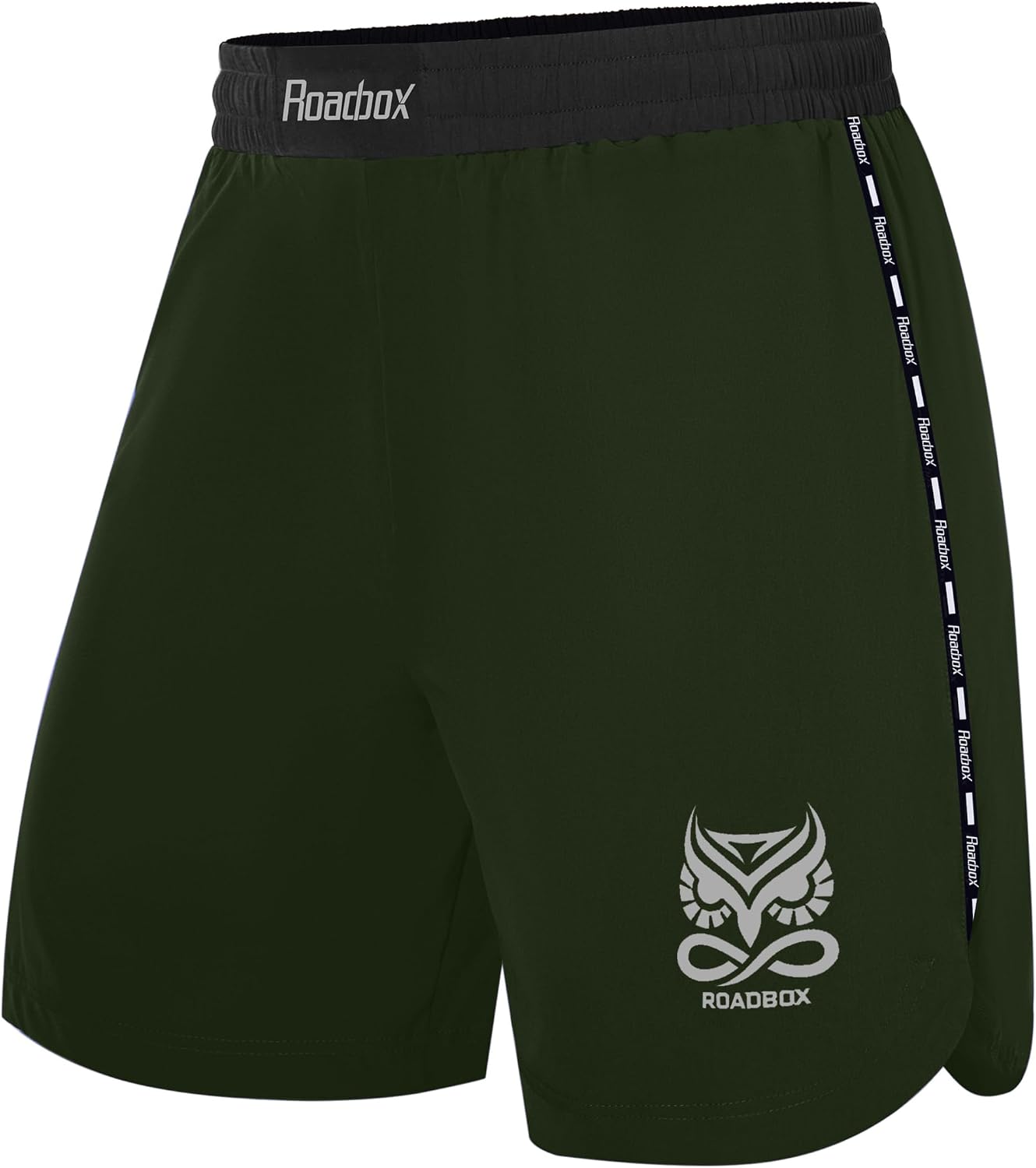 Roadbox Kids BJJ Boxing Shorts, Boys Jiu Jitsu Shorts for No-Gi Grappling