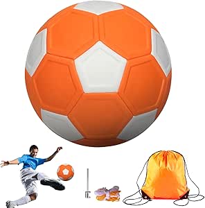 Ballon De Football - Incurvé - Caoutchouc EVA - 20 Cm - Pour Enfants