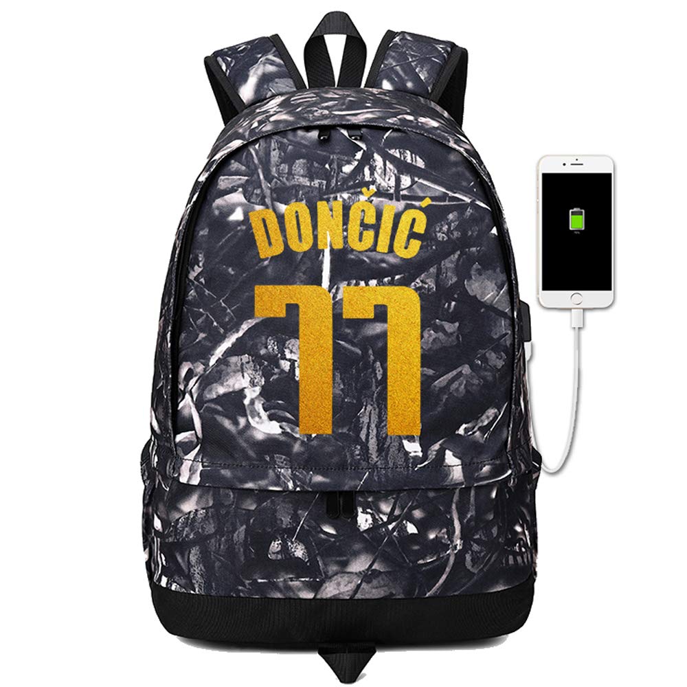 Basketball D-oncic Ball Storage Backpack Sports Equipment Depositary Multifunctional Bag For Men Women (Grey Pattern 2)