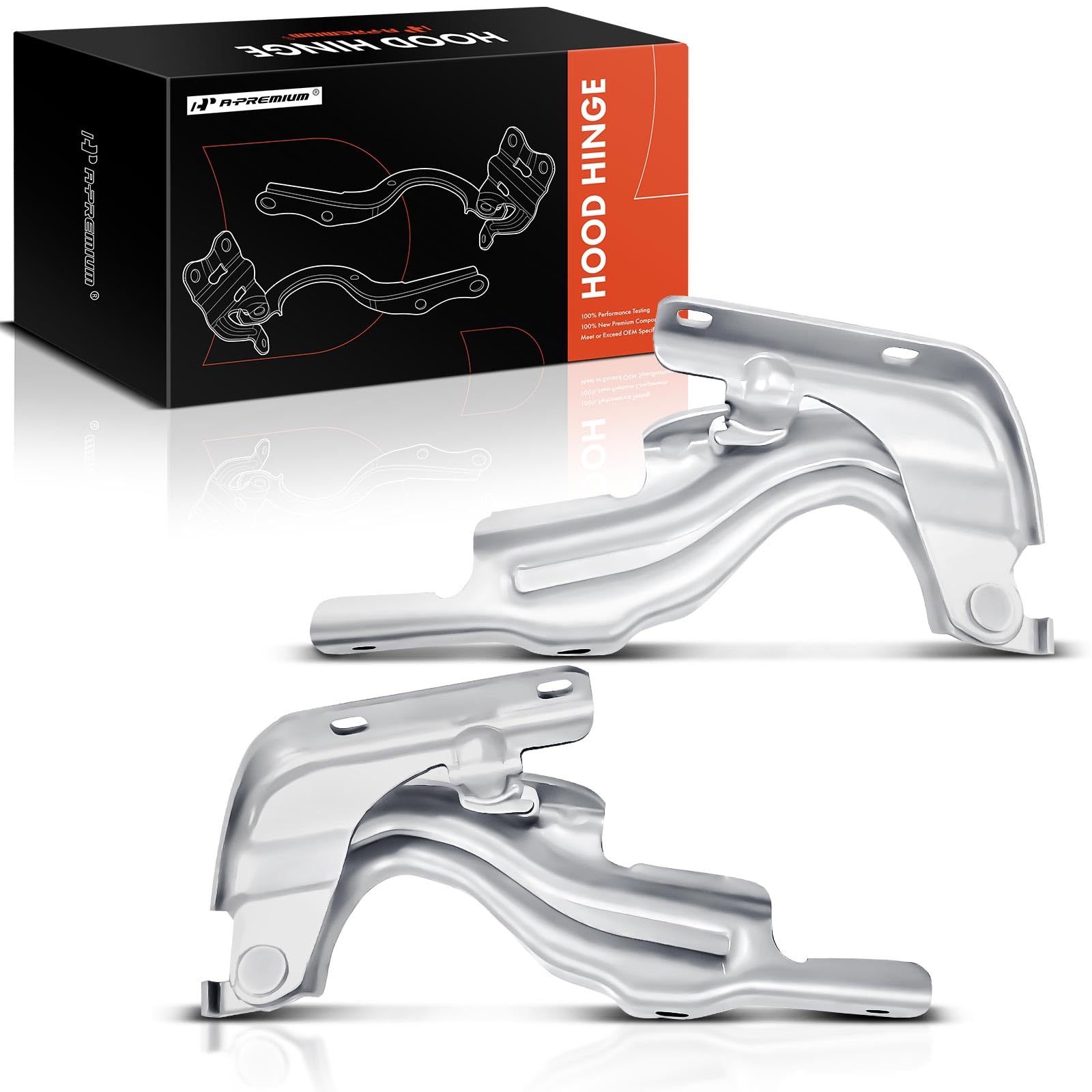 Amazon.com: A-Premium Driver and Passenger Hood Hinges Compatible