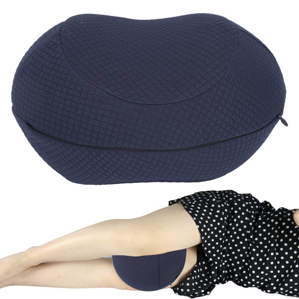 Josopa Memory Foam Knee Pillow,Knee Pillow for Side Sleepers,Sleeping Leg Pillow,for Leg Support,Sciatica Pain Relief