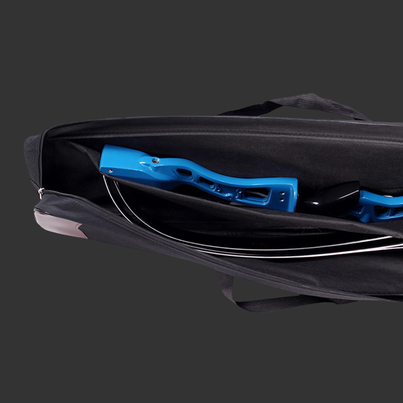 Newwyt Archerys Borsa per Arco ricurvo Borsa Portatile da smontare Custodia per Arco Leggera Borsa a Tracolla Singola Custodia per Arco Lunga per Trasporto Freccia