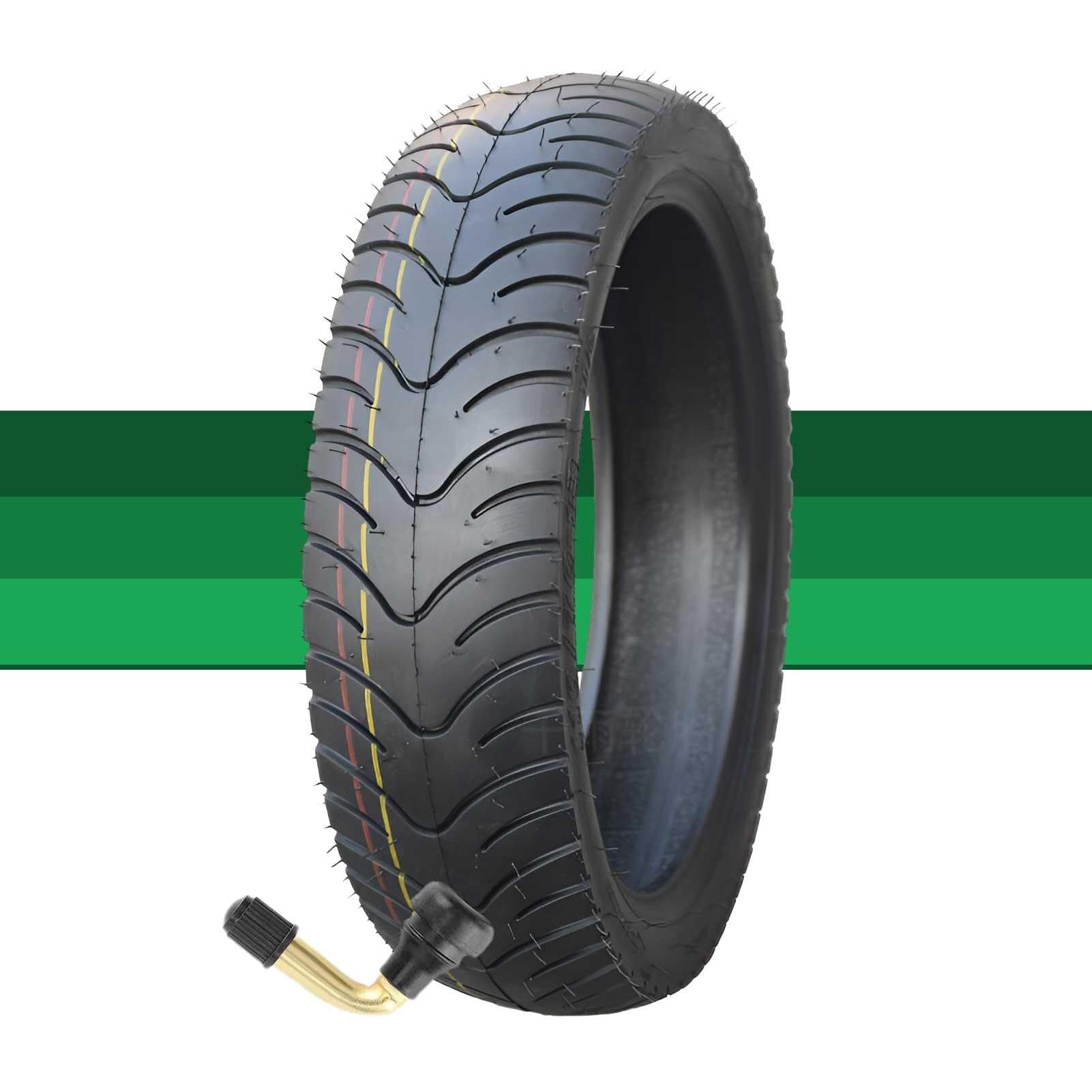 110/70-13 Opona Bezduszna do 13-calowego Hulajnogi i Motoroweru | 110/70/13 Wersja Zamienna z Niskim Oporem na Równych Droga z 110 70 13 Wzmocnionym Bokiem 6 PR 280 kPa Maks Obciążenie