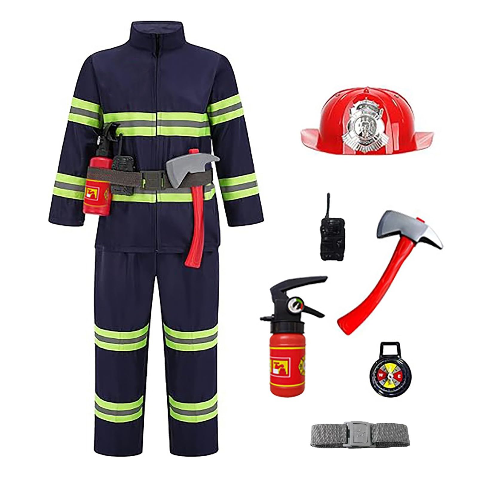 Generico Travestimento per Bambino, Set Completo con Accessori, Ideale Carnevale e Giochi di Ruolo #D