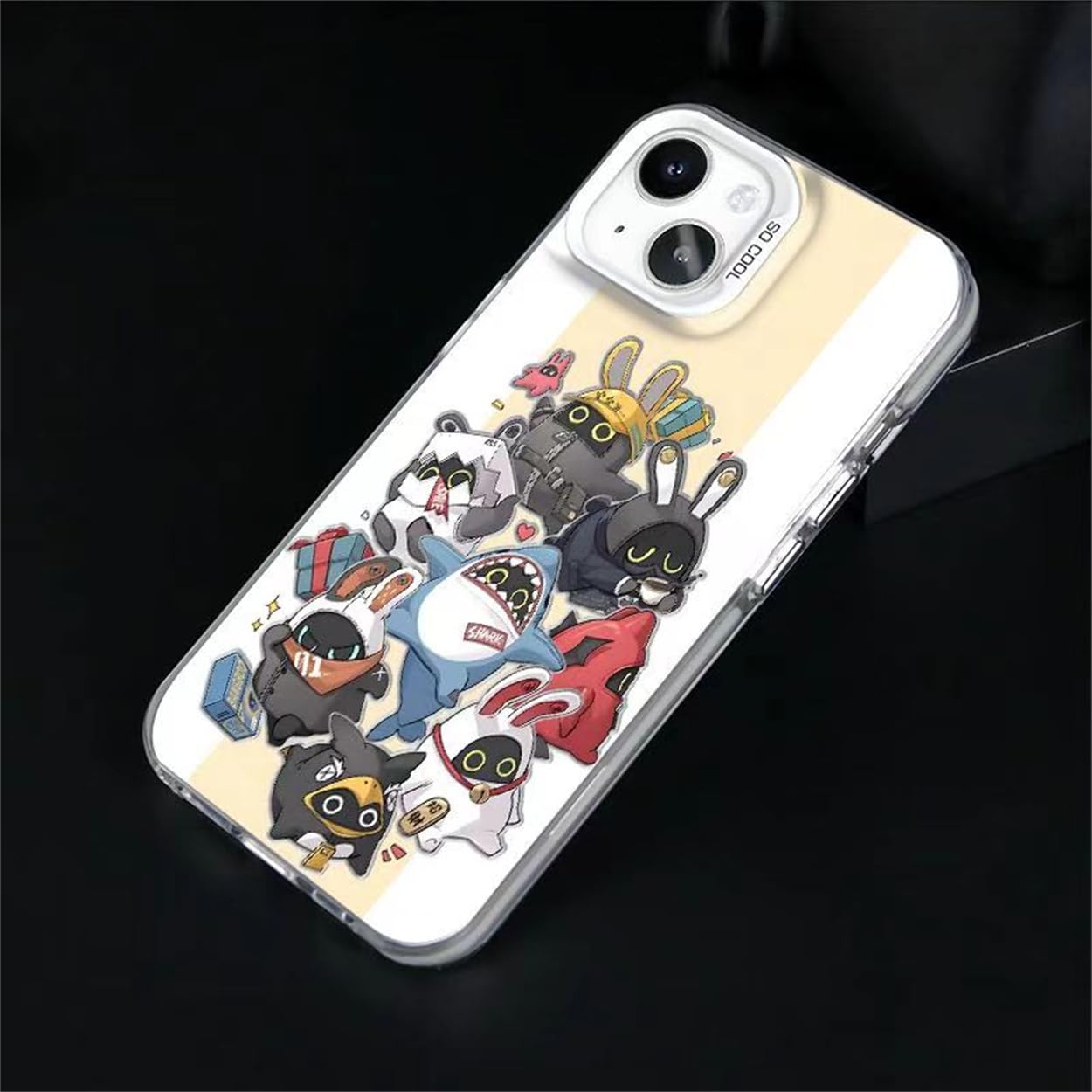 未使用✨　対応機種不明　スマホケース　iPhone？　アイフォン　カバー Amazon.co.jp: ZNX＼ZENIX ストラップ付 立体型 防水