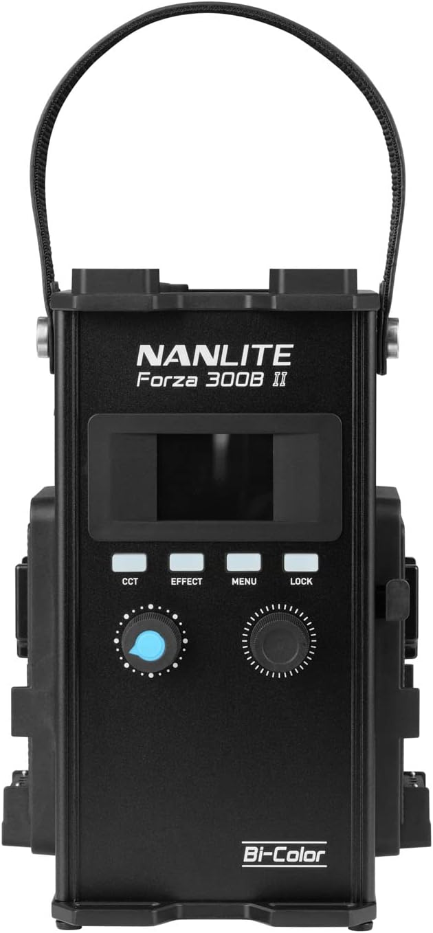 Nanlite Forza 300B II Spotlight incl. AC-DC power supply, Bowens mount, stand clamp and case