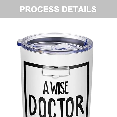 Miniatura 3 de Vaso de regalo para el médico, regalos para el día del médico para hombres, regalos para médicos, regalos de agradecimiento para médicos, regalos de