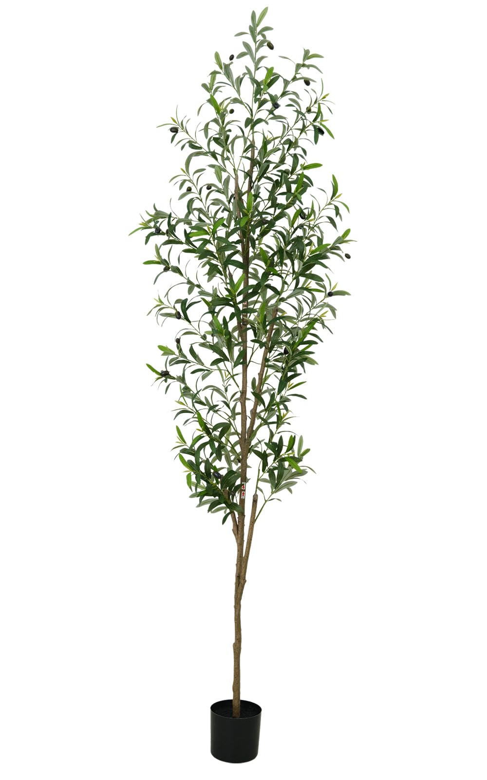 7FT Artificial Olive Tree, Tall Faux Olive Trees with Realistic Leaves and Fruits,Fake Olive Tree for Home Office Decor