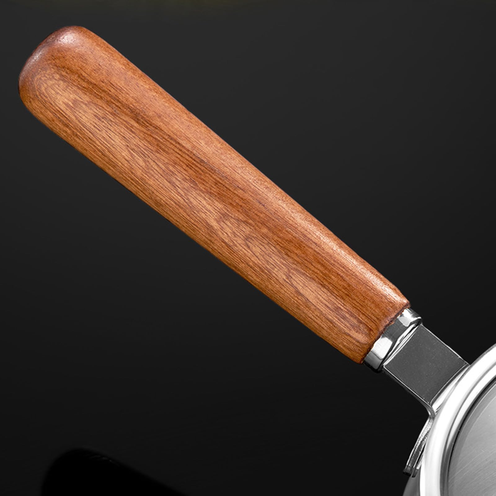Ollas de cocina pequeñas con asa, sartenes de calefacción de acero inoxidable 316, textura adecuada para saltear y hervir