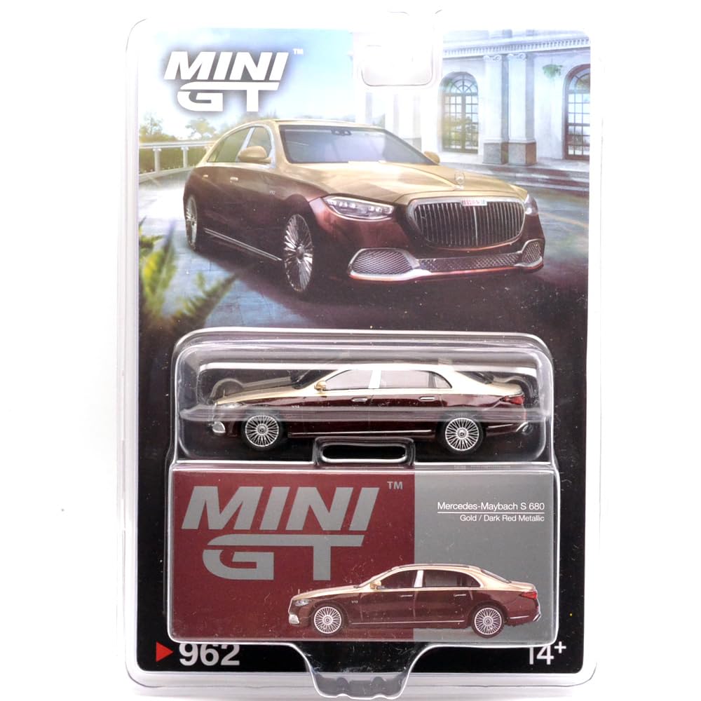 Amazon | MINI GT 1:64スケール MERCEDES-MAYBACH S 680 (GOLD/DARK