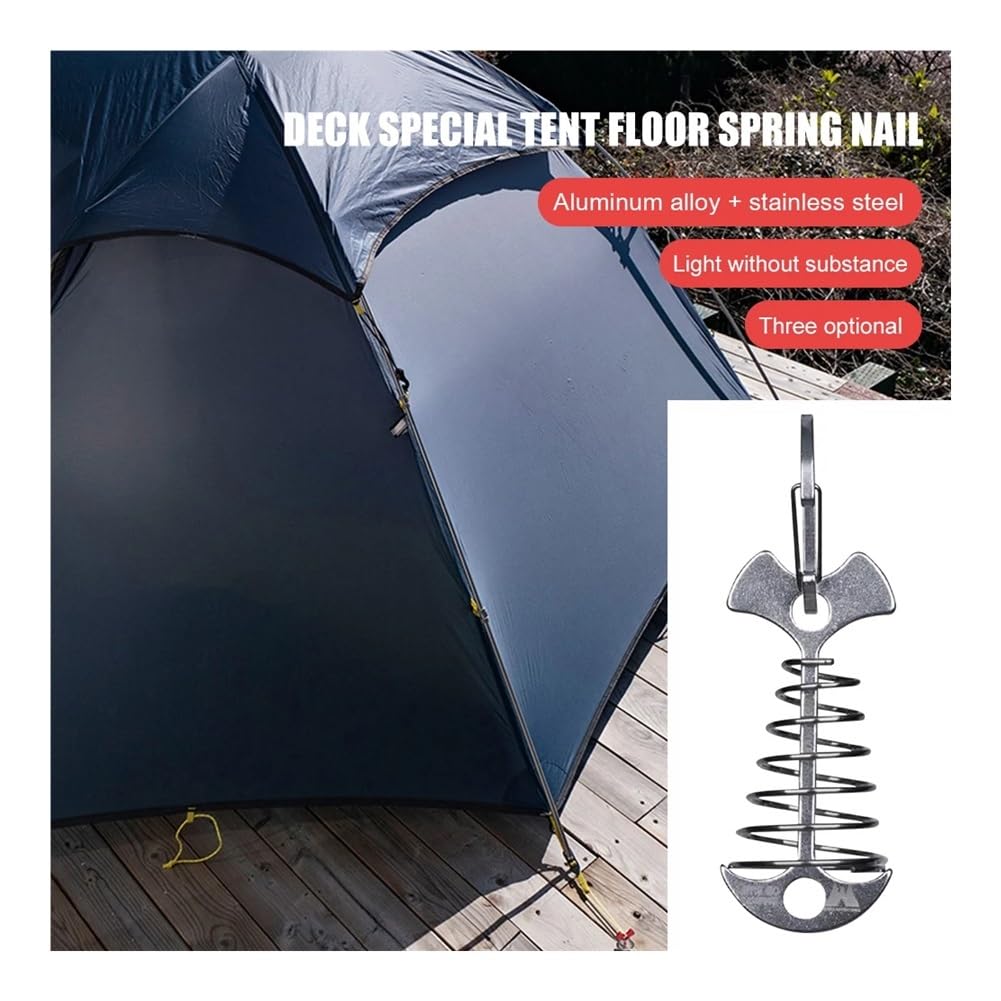 8-40 picchetti per tenda a lisca di pesce, regolabili, in acciaio inox, chiodi fissi, accessori per tenda (32 pezzi, nero)