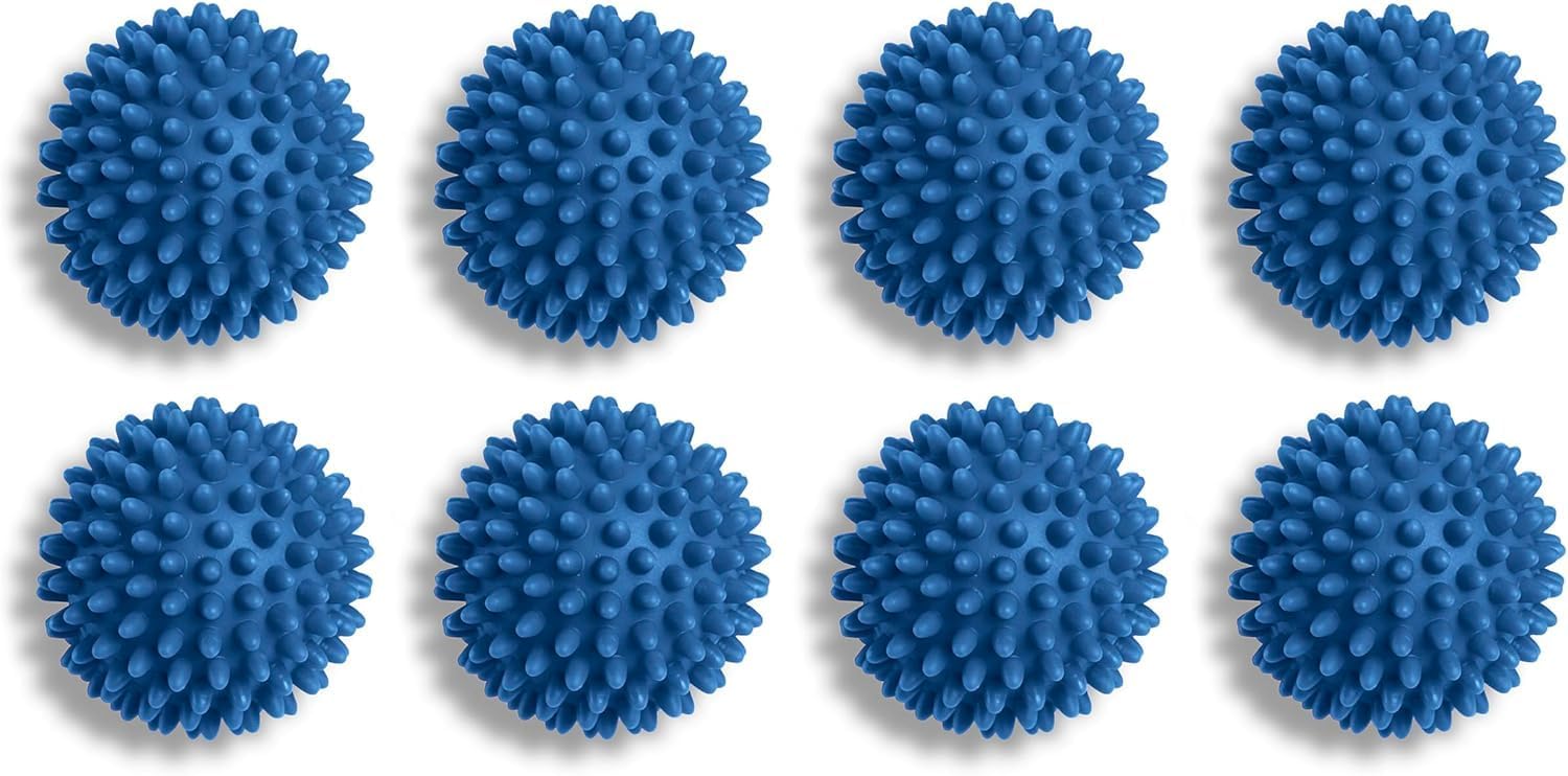Whitmor Dryer Balls - Eco-Friendly Fabric Softener Alternative - Set of 8