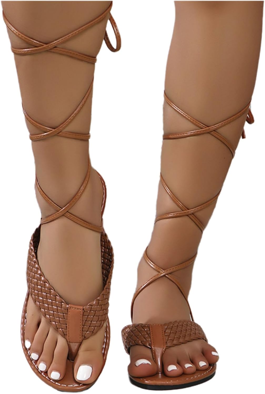 Womens Strappy Roman Flat Sandal Open Toe Kuwait Ubuy