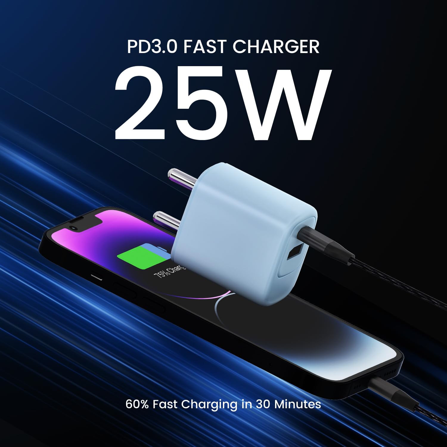 DEPERAI 25W Fast Charger - MFi Certified -2 DEPERAI 25W Fast Charger - MFi Certified -2