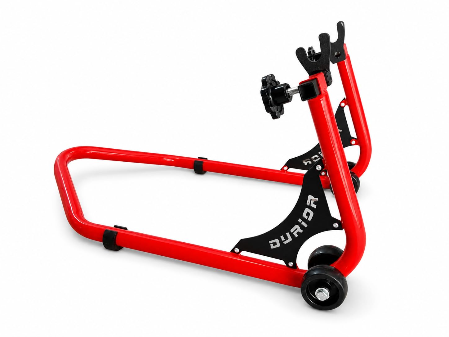 MOXZILLA Universal Paddock Spool Type Stand Suitable for All The Bikes, Withstand Upto 300kg (RED)-picture-12