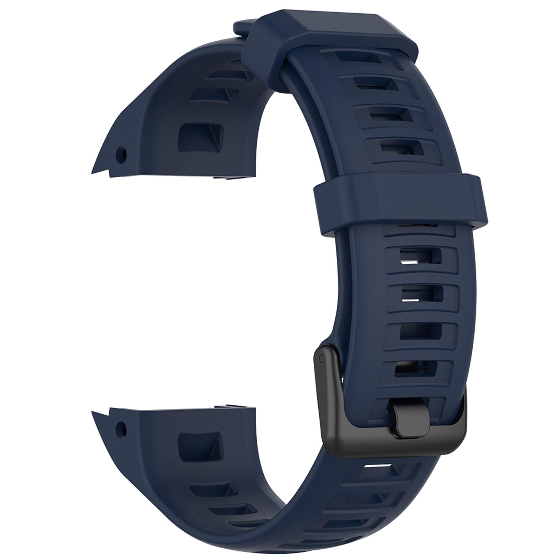 Pasek z etui kompatybilny z Garmin Instinct dla kobiet i mężczyzn, klasyczny miękki silikonowy pasek do zegarka Garmin Instinct Tide / Tactical/Dual Power Surf/Power/Esports Watch (biały pasek