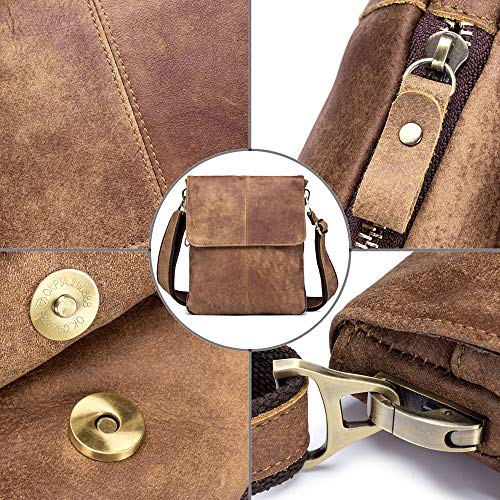 NIYUTA Uomo Borse a Spalla Casuale commerciale