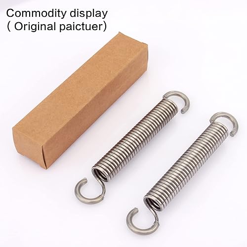 Miniatura 5 de GUPO 2 piezas de 2 sillones reclinables de acero inoxidable con resorte de repuesto de resorte de acero inoxidable